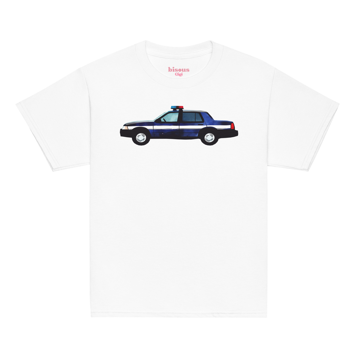 Cop Car Baby Tee